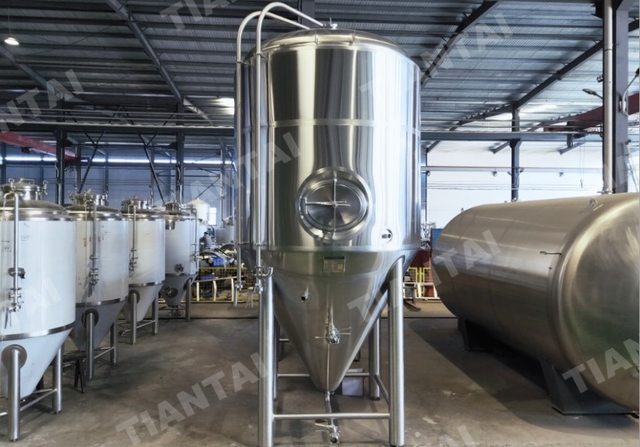 30 BBL Jacketed Conical Fermenter Being Shipped to Cana
